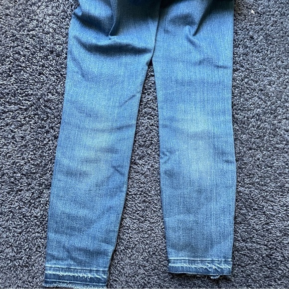 J Crew Toothpick Jeans 8” Rise Let Down Hem size 25 - Picture 6 of 9